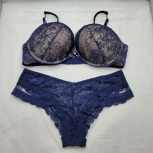 Victoria's Secret Bombshell 38C Bra & Cheeky Panty